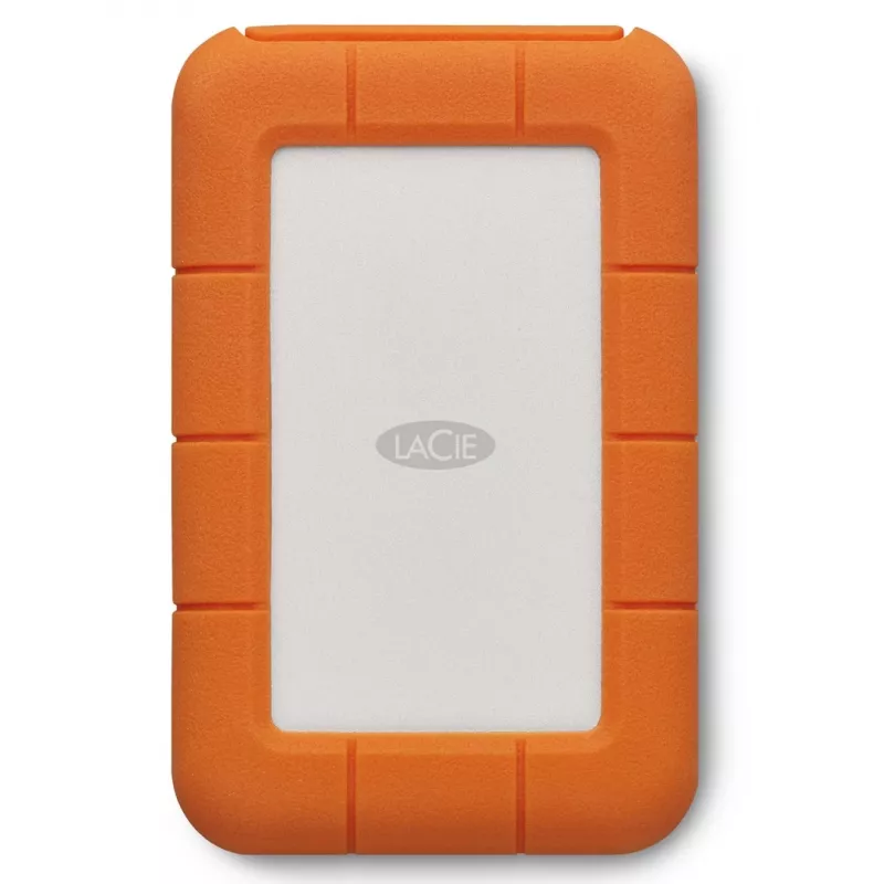 LaCie Rugged USB-C Zewnętrzny Dysk Twardy 5 TB USB Type-C 3.2 Gen 1 (3.1 Gen 1) Szary Żółty