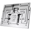 Blok wodny karty graficznej Alphacool Core RX 9070 XT Hellhound+ Transparent Chrome z backplate