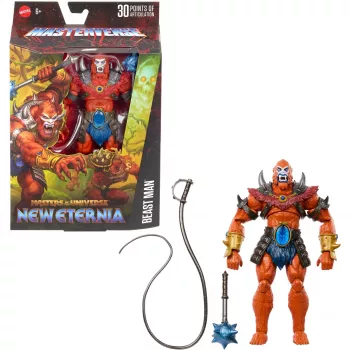 Figurka akcji MATTEL Masterverse Core Beast Man JBP80 – kolekcjonerska figurka do pozowania