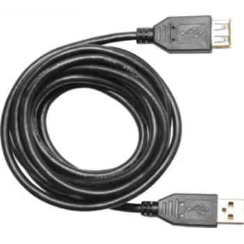 Kabel USB Eltako 30000020 USB-A żeński na USB-A męski, 2 m, czarny
