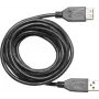 Kabel USB Eltako 30000020 USB-A żeński na USB-A męski, 2 m, czarny