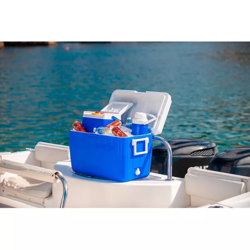 Coleman Cooler Combo, 45,7 l, 48 h, niebieski, biały, poliuretan, 660 mm, 450 mm
