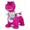 Skaczące zwierzątko Jamara HoppyDoo Dino ze skrzydełkami różowe z pompką 466008