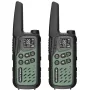 Ręczne krótkofalówki Baofeng BF-T25E — 16 kanałów, 2×1400 mAh Li‑Ion, VOX, LCD, zielony, zestaw 2 szt.