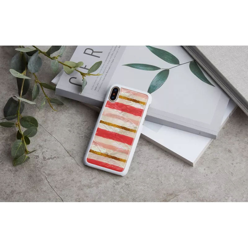Etui iKins do iPhone XS/XS Short — Cake biały etui ochronne