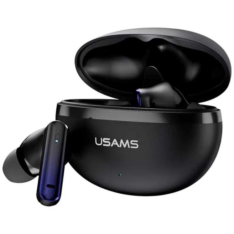 Słuchawki Bluetooth Usams TWS E02 ANC+ENC czarne