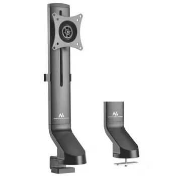 Maclean MC-853 Uchwyt na 1 Monitor na Biurko z Wspornikiem Komputerowym 17-32 cale VESA 75x75 100x100 do 8 kg (na 1 ekran)