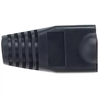 Equip osłona kabla, czarna, Osłona kabla, Czarny, RJ-45, 28 mm, 105 g, 100 szt.