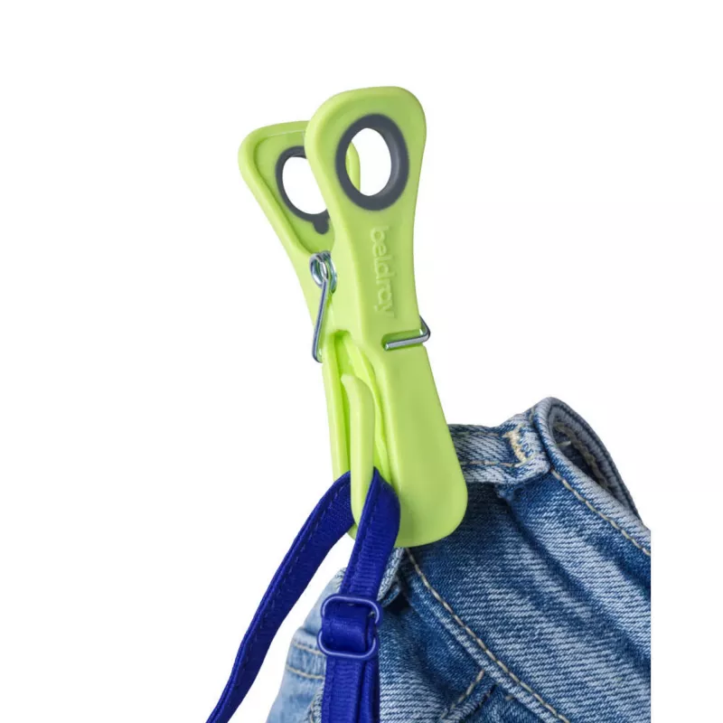 Beldray Dual-Grip klamerki LA035716RPFEU7 zielone/niebieskie - klamerki do prania, konstrukcja z podwójnym uchwytem