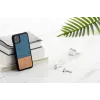 Etui na smartfona man and wood dla iPhone 11 — denim Czarny ochronne etui