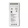Qoltec Din Rail zasilacz | 40W | 24V | 1.67A | Biały | cienki