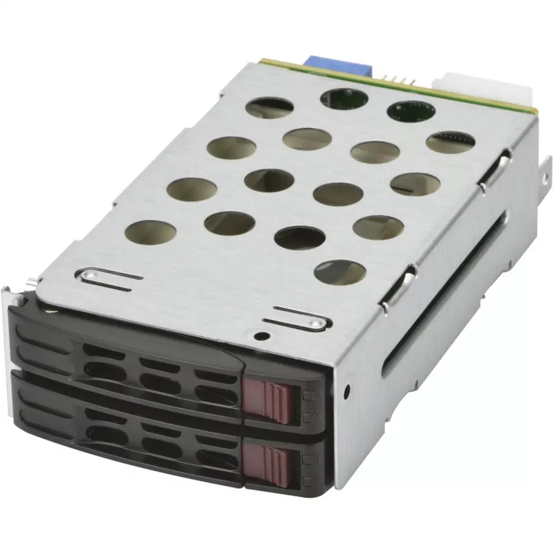 Carrier panel Supermicro MCP-220-82616-0N 2x 5.25-inch panel kieszeni napędów Czarny, Metaliczny