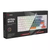 Klawiatura gamingowa Savio ASTRAL WHITE JADE USB QWERTY US International