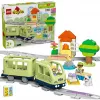 Zestaw kolejowy LEGO DUPLO Interaktywna Kolej Przygód 10427, 57 elementów, 2 figurki DUPLO, dla dzieci od 2 lat