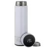 Extralink Smart Travel Mug Biały, Kubek Termiczny z Wyświetlaczem Temperatury