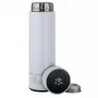 Extralink Smart Travel Mug Biały, Kubek Termiczny z Wyświetlaczem Temperatury