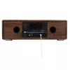 Mikrowieża AKAI AM-100 RHAPSODY — kompaktowy mini system audio ze zintegrowanym wzmacniaczem i odtwarzaniem CD/USB
