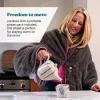 HoMedics Cordless Warming Shawl HCM-SWL100 — bezprzewodowy szal grzewczy, ładowalny, do ramion i pleców