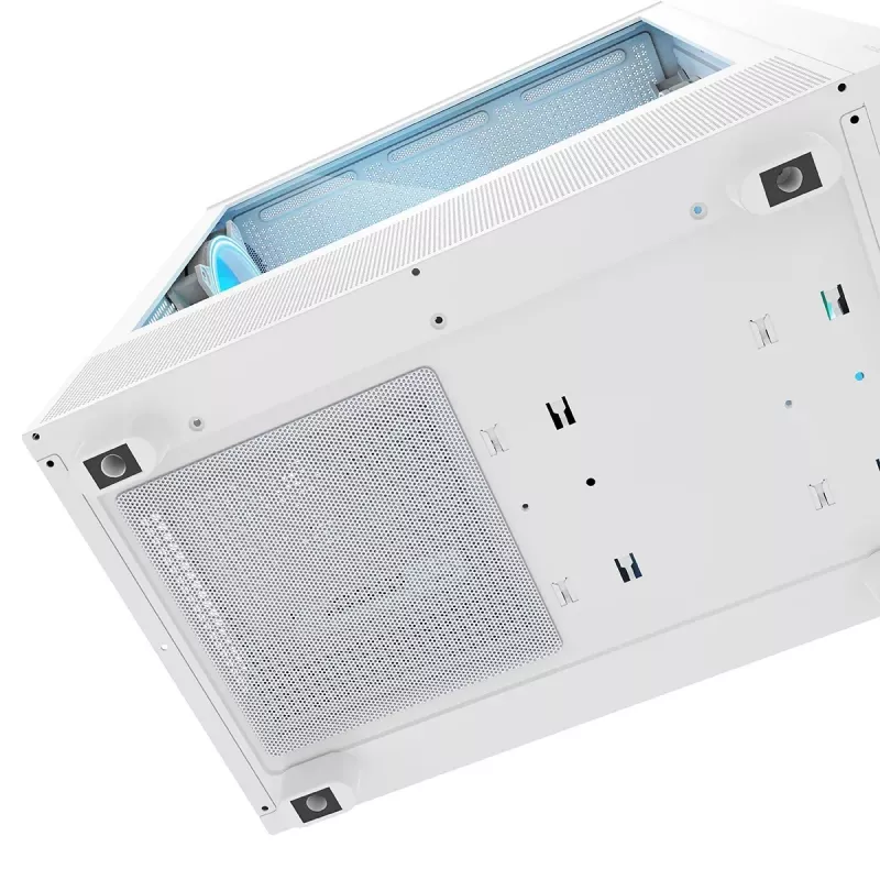 Obudowa PC MODECOM BREEZE ARGB Flow MIDI Czarna — ATX, 3x140mm przód + 1x140mm tył, szkło hartowane, USB-C