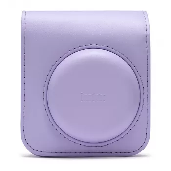 Kompaktowe etui Fujifilm 4177085 fioletowe do Instax Mini 12 z paskiem na ramię