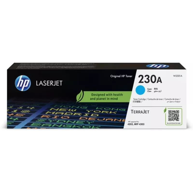HP W2301A Materiał eksploatacyjny Cyjan