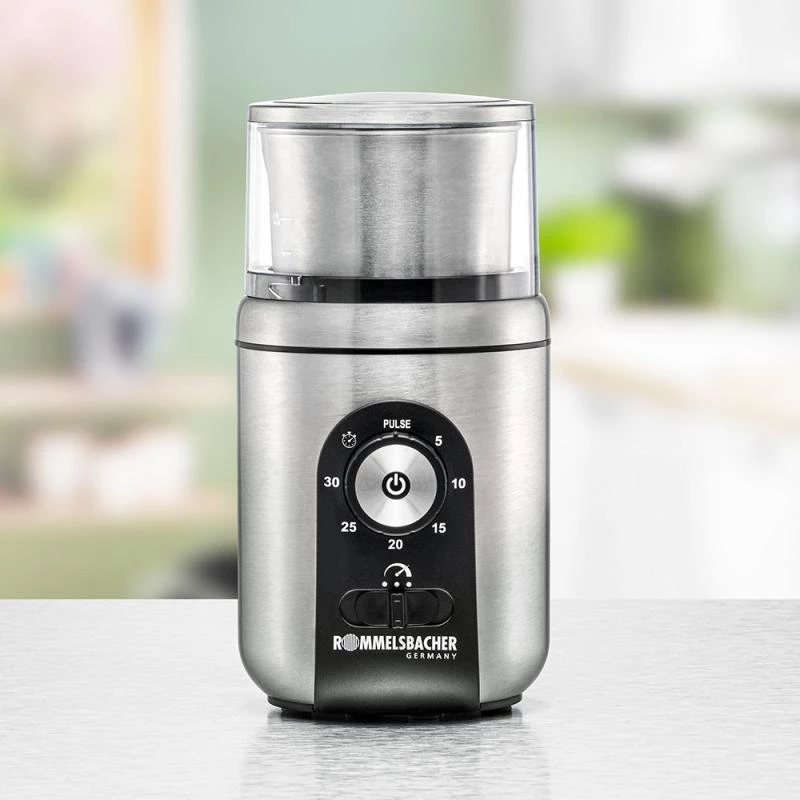 Młynek do przypraw i kawy Rommelsbacher EGK 250 – 200 W, 2 pojemniki