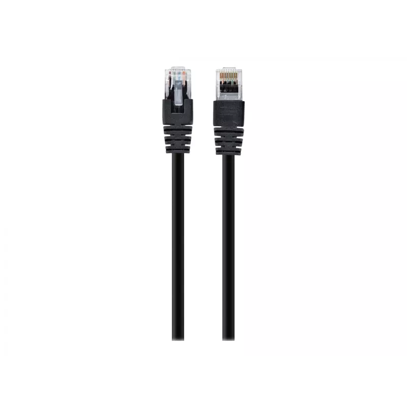 Kabel krosowy CAT5E UTP 7,5M/CZARNY PP12-7.5M/BK GEMBIRD