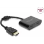 Adapter HDMI męski na USB Type-C żeński DELOCK 63000, DisplayPort Alt Mode, 4K 60 Hz