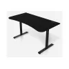 Biurko gamingowe Arozzi Arena Gaming Czarny — prosty blat MDF 1400×755×710 mm