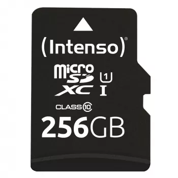 Karta pamięci Flash Intenso 256 GB UHS-I microSD Performance Class 10