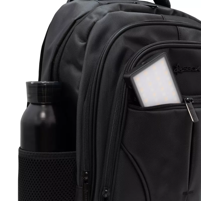 Plecak SBOX Valencia 18 Czarny – Pojemność 18 L, czarny