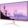 Monitor komputerowy Arozzi Nova 32 cale (80 cm) 2560×1440 Quad HD LED 1 ms 16:9 Różowy z głośnikami i VESA