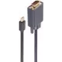 ShiverPeaks BS10-54025 - 1 m - Mini Displayport - VGA - Męski - Męski - Złoty