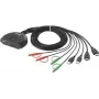 SP-KVM-210 KVM-Konsole HDMI klawiatura 4096 x 2160 Pixel (SP-10105820)