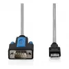 adapter kablowy USB 2.0 na RS232 DIGITUS DA-70170, chipset FTDI, 1,8 m, USB typu A na DB9