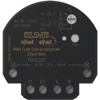 JUNG FM US 2 UP Smart-Home-Sender Wireless naścienny RF bezprzewodowy (FMUS2UP)