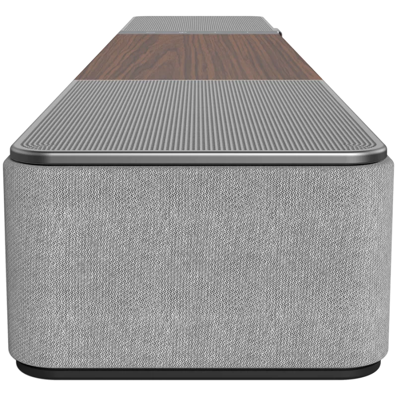 Soundbar KLIPSCH Flexus CORE 100 — 2.1 kanały, 100 W, wbudowany subwoofer, Szary/Orzech
