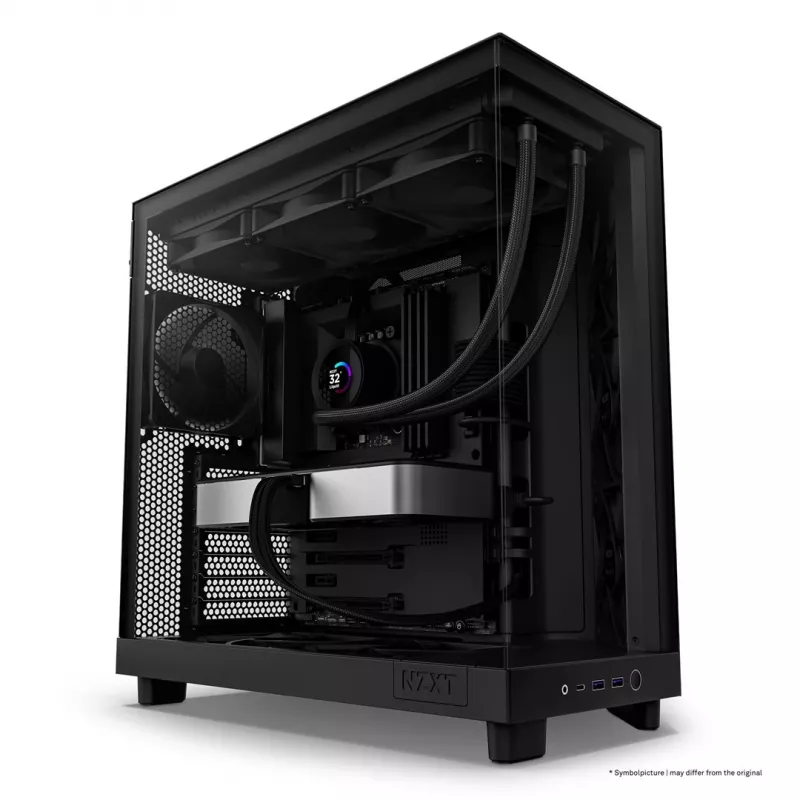 NZXT H6 Flow Midi-Tower - Czarny
