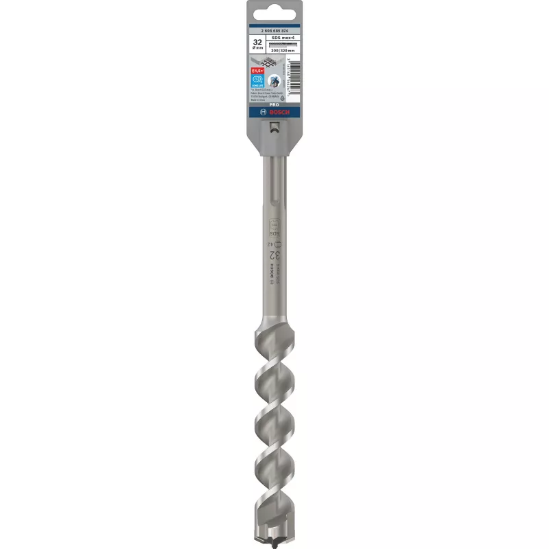 Wiertło udarowe Bosch Accessories SDS max-4, 32x200x320mm 2608685874 32 mm SDS-Max 1 szt.