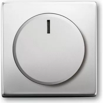 BUSCH JAEGER Bedienelement für Drehdimmer -102 UPedelstahl 6540-866-102