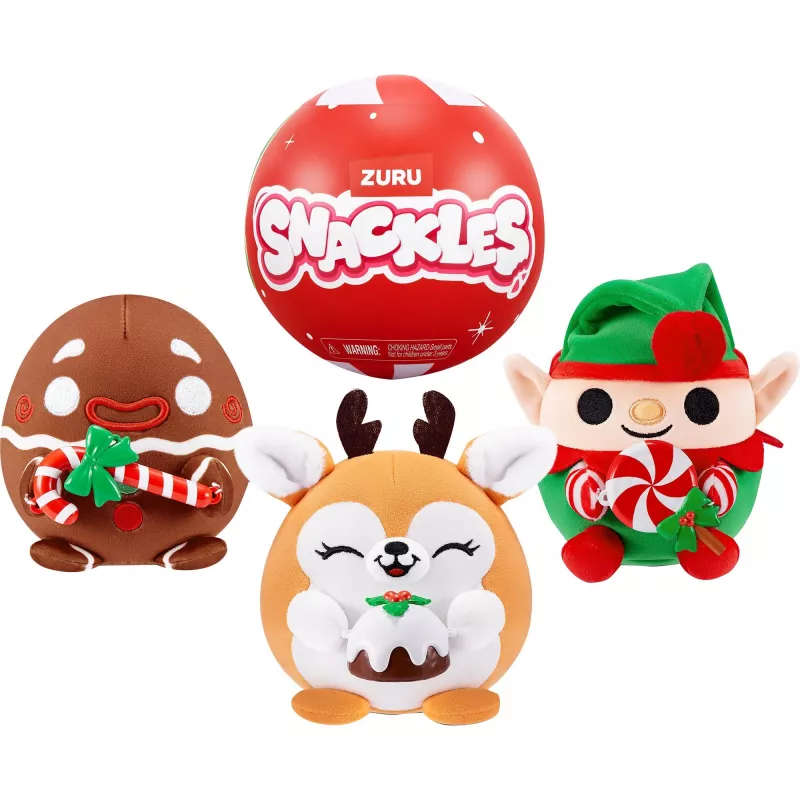 Figurka Zuru Snackles Christmas – niespodzianka kolekcjonerska blind box, pojedyncza figurka z asortymentu