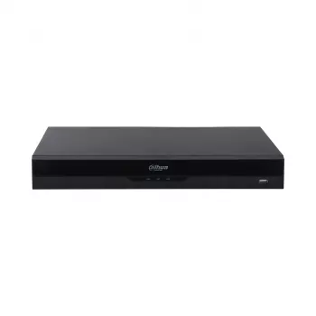 Sieciowy rejestrator wideo DAHUA NVR4208-8P-EI — 8-kanałowy NVR z 8 portami PoE, przepustowością 180/256 Mb/s, maks. 16 TB pamięci