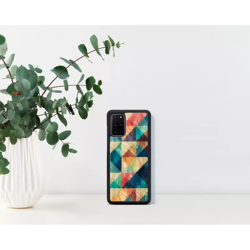 Etui ochronne iKins do Samsung Galaxy S20+ mozaika czarny