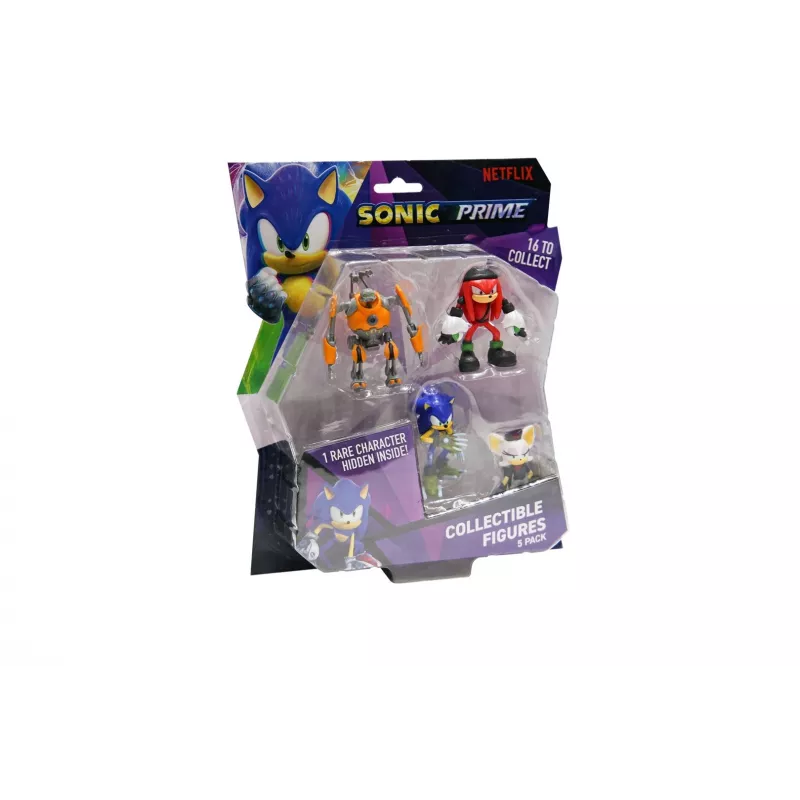 SONIC PRIME - Zestaw 5 mieszanych figurek