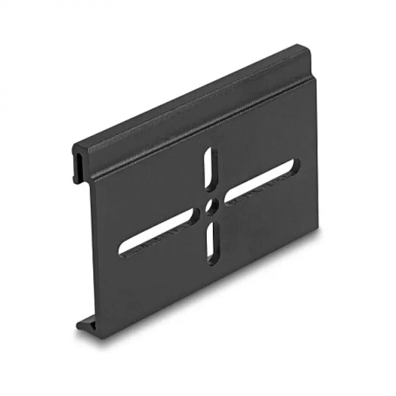 Zestaw montażowy DeLOCK 67145 Czarny Aluminium