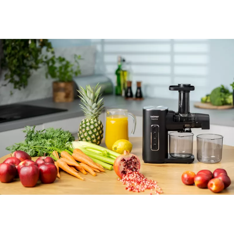 Sokowirówka ZELMER ZJP3900 EasyJuice 700W 1,5L wirnikowa z silnikiem 700 W i pojemnikiem na miąższ 1,5 L
