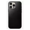 Pokrowiec na telefon Nomad Modern Leather etui do iPhone 16 Pro Max, 6,9 cala (17,5 cm), czarny, skóra+PC+TPU