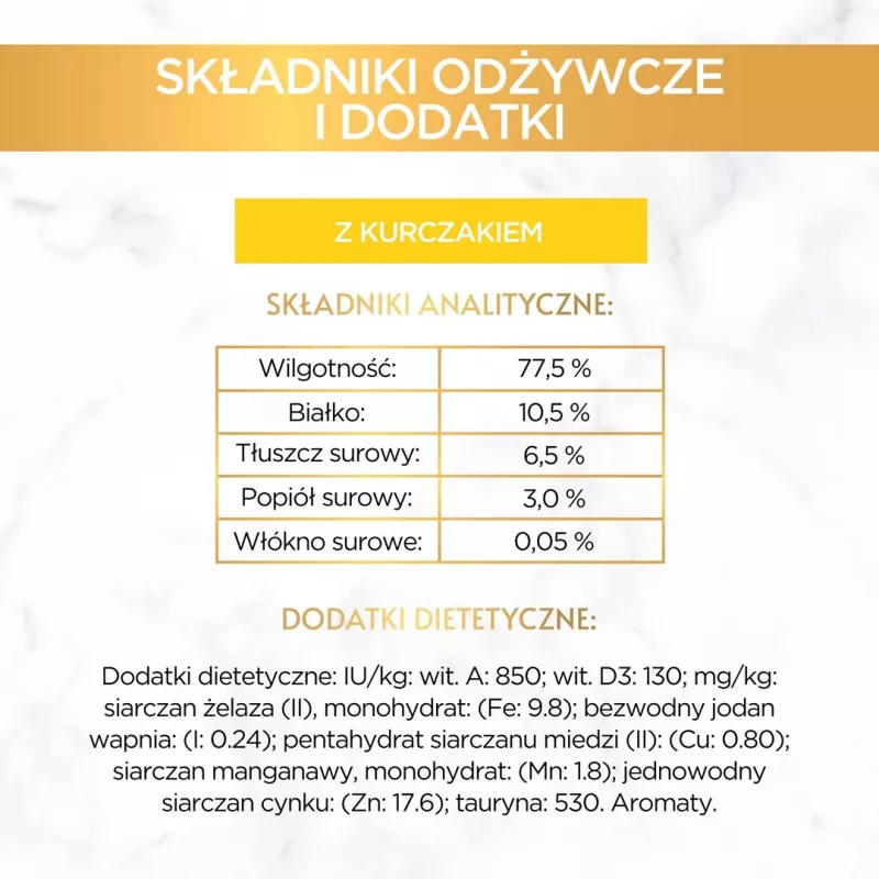 Purina Nestle Gourmet Gold - łosoś i kurczak - mokra karma dla kota - 85 g