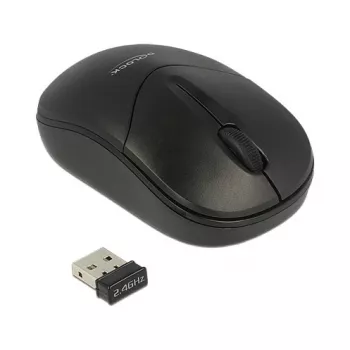 Mysz DeLOCK 12494 RF bezprzewodowa optyczna 1000 DPI
