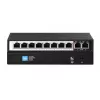Przełącznik Extralink PoE CERES 8x 100Mb/s PoE/PoE+, 2x RJ45 Uplink 100Mb/s, 96W